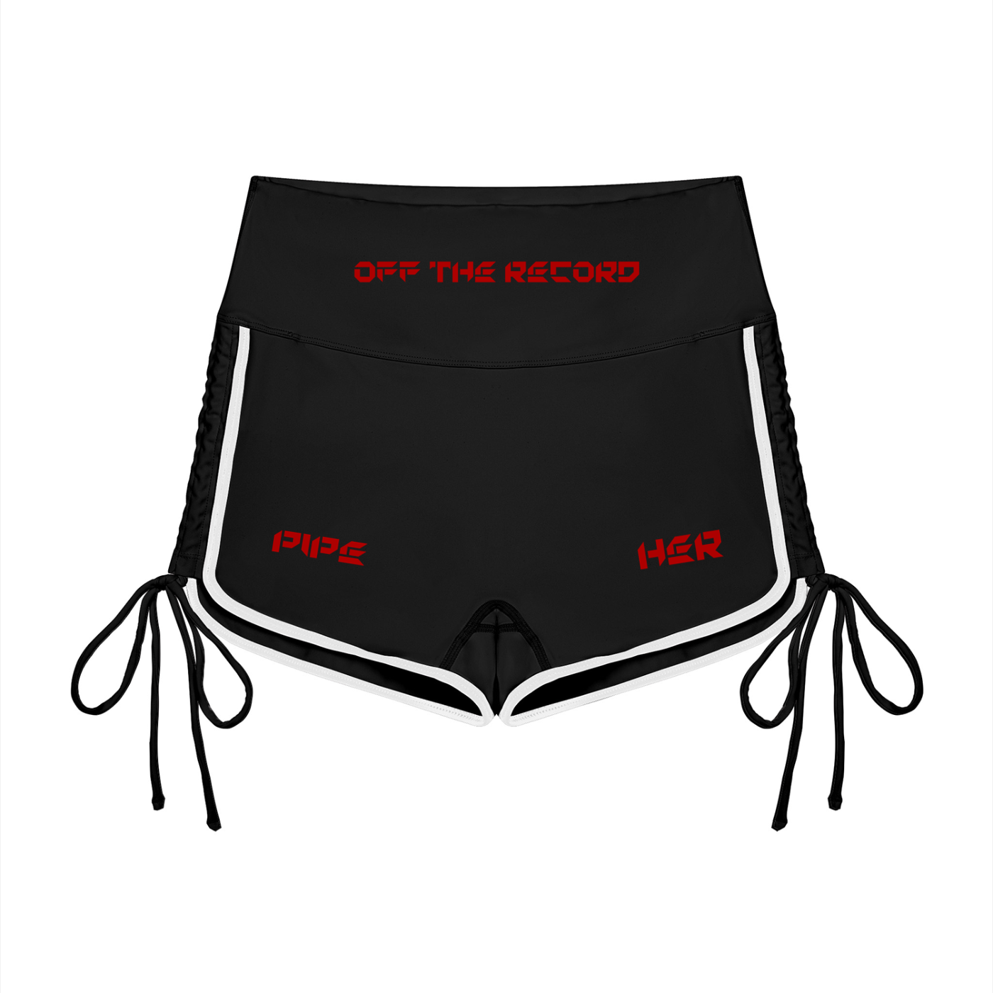Women’s Color Block High Waisted Yoga Shorts